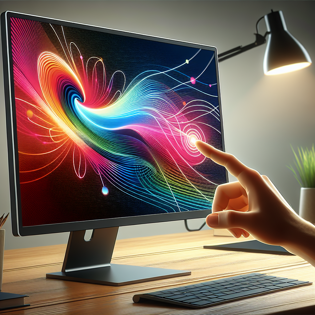 Are there LED monitors with touchscreens?